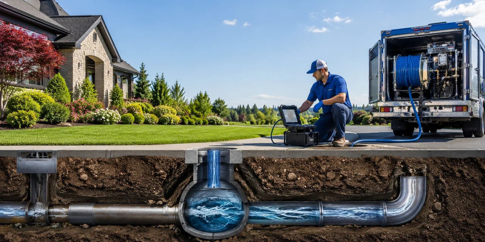 Drainage restoration information for Lansing, IL